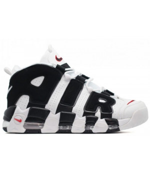 nike uptempo all black